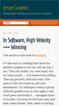 Mobile Screenshot of jessecravens.com